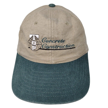 Top Concrete Construction Slideback Hat Multi OSFA Colorblock KC Caps