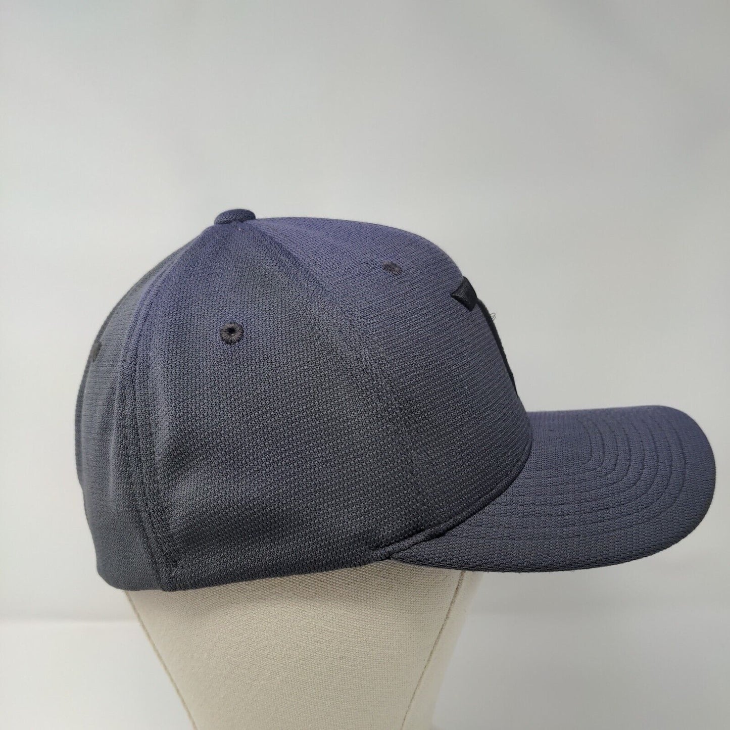 Tuf Cooper Panhandle Fitted Hat Gray S/M Flexfit Embroidered 6 Panel Yupoong