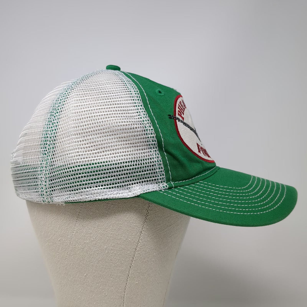 Points North Pheasants Forever Trucker Hat Green One Size Snapback Patch