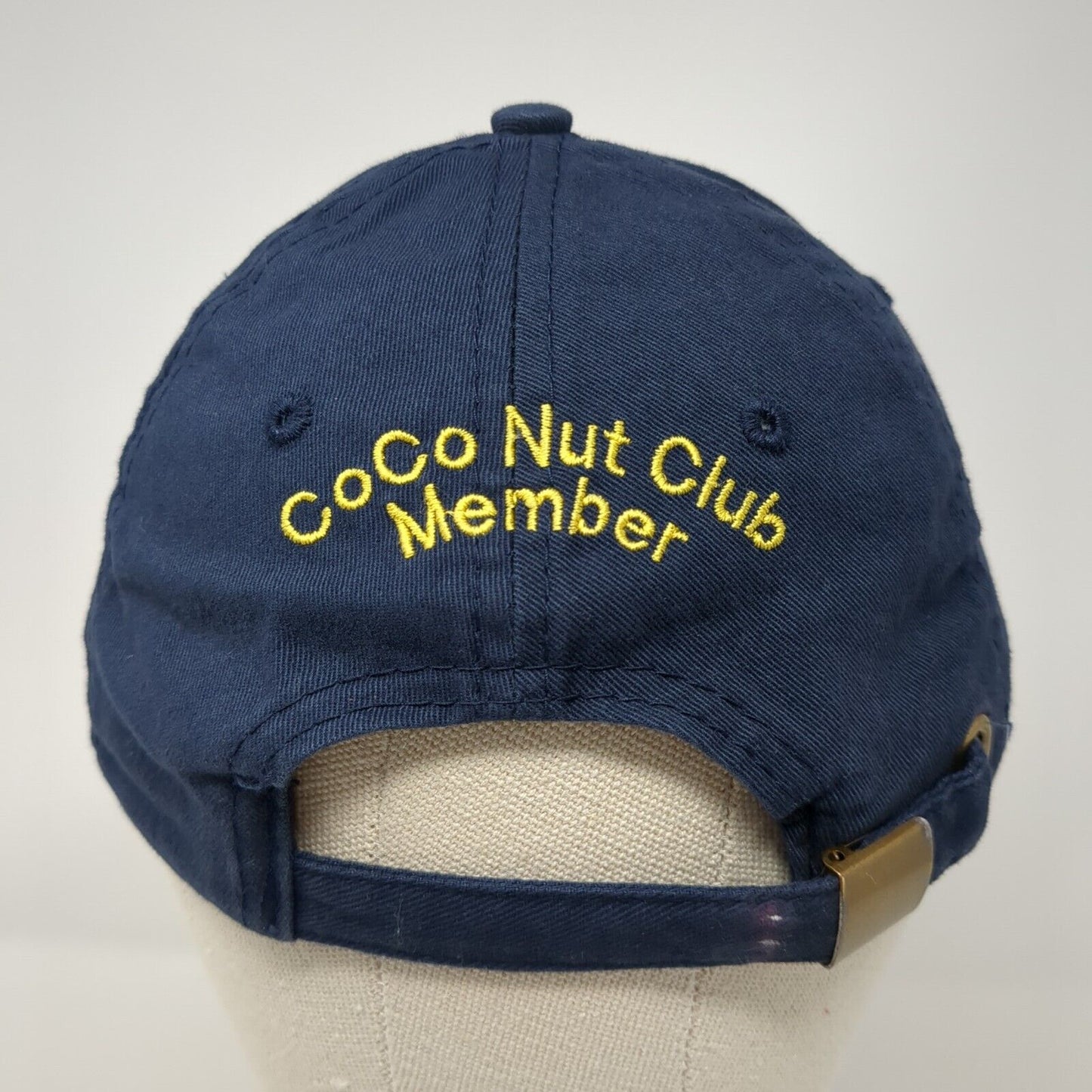 CoCo View Resort CoCo Nut Club Member Slideback Hat Blue OS Adjustable HTT