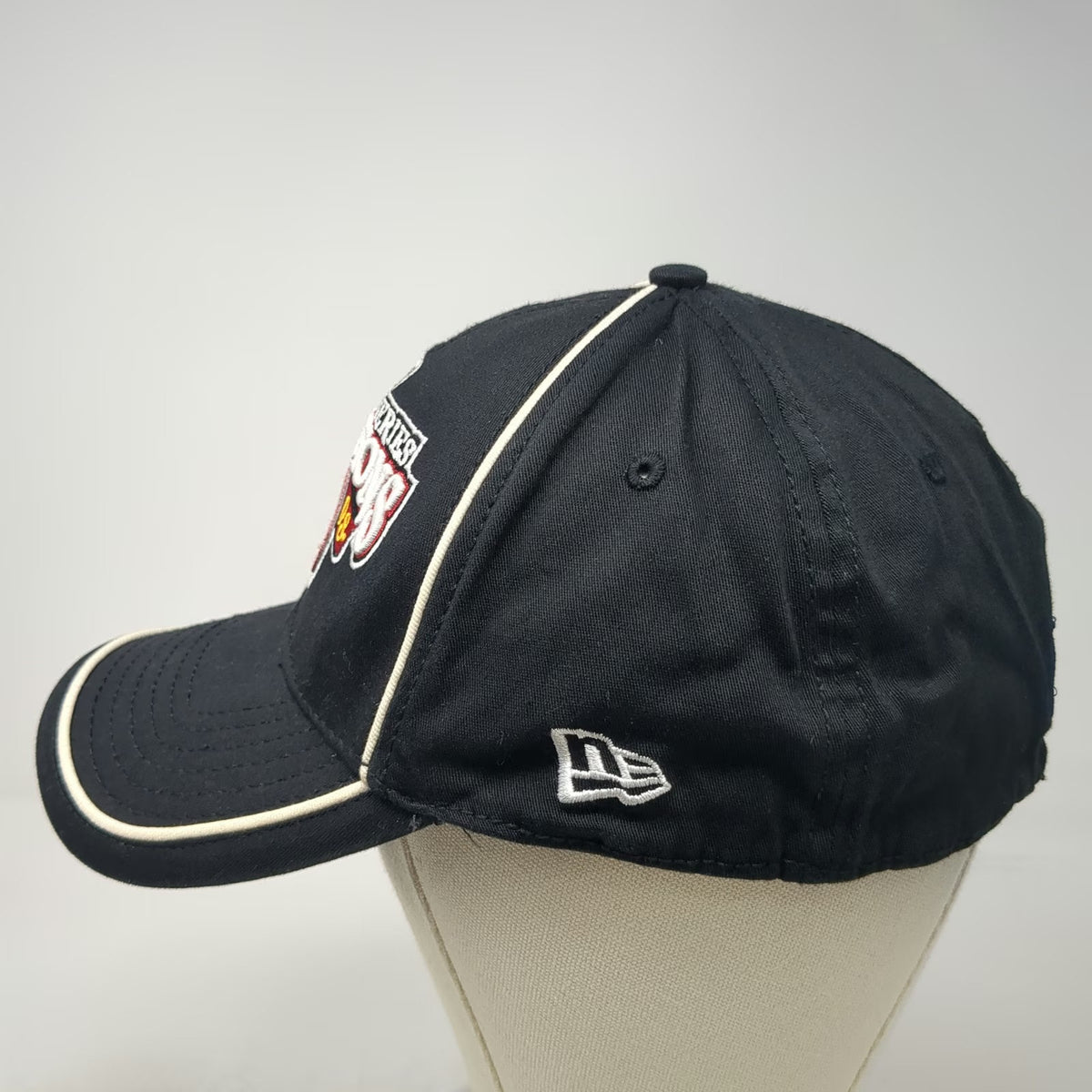Phillies MLB New Era 2008 World Series Champions Black Baseball Cap Hat One Size