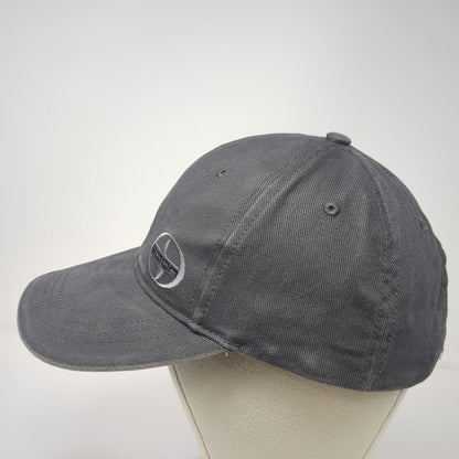 Scion Baseball Cap Gray One Size What Moves You Logo Slogan Strapback Hat Cotton