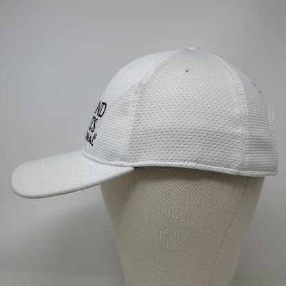 Baseball Cap White One Size Diamond Resorts International Strapback Hat Mesh