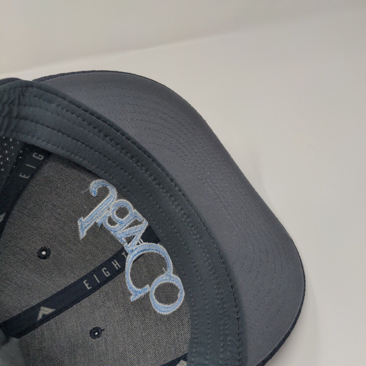 JayCo Softbakll Fitted Hat Blue L/XL Lightweight Vented Holes Pacific Headwear