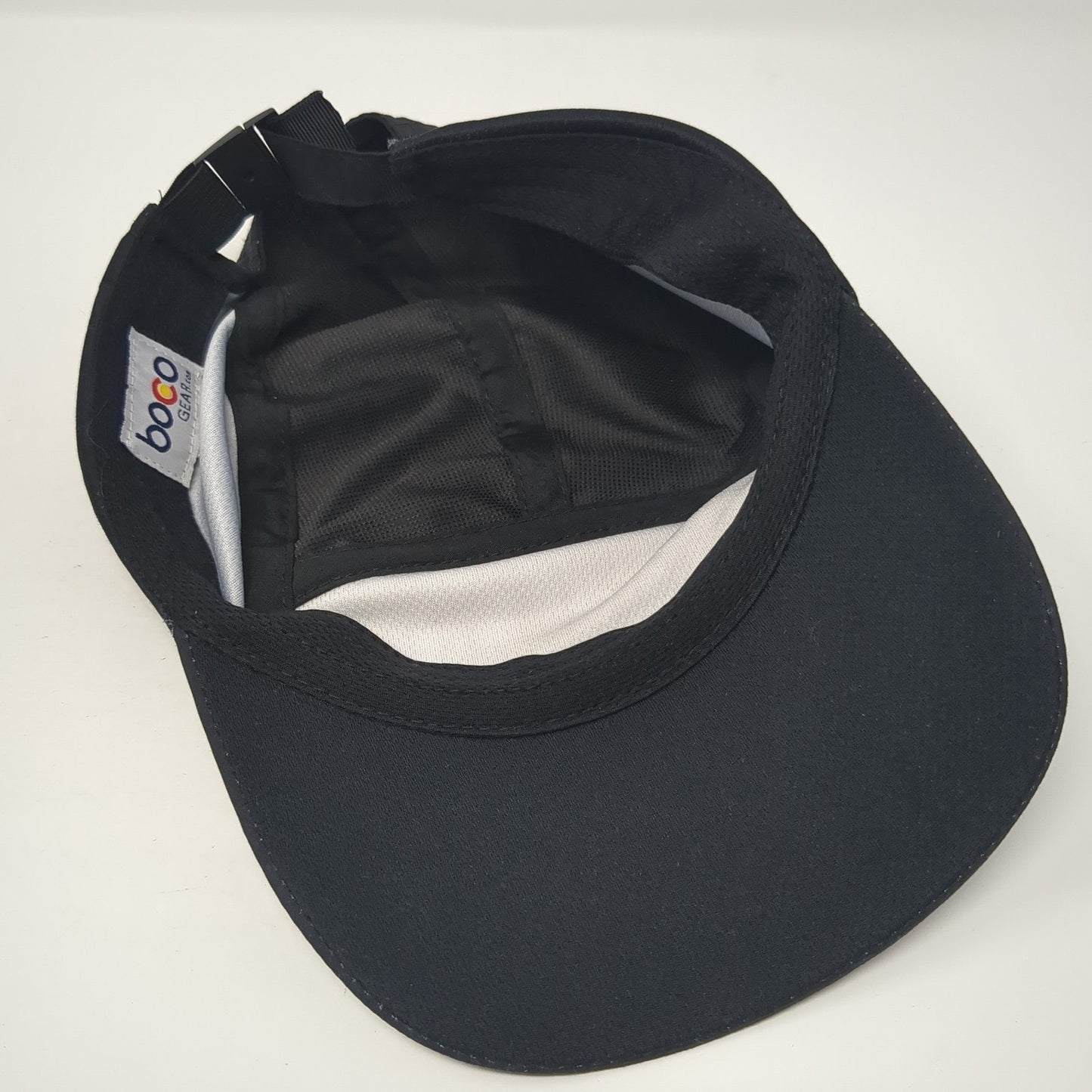 IRONMAN 70.3 Coeur d'Alene Slideback 5 Panel Hat Black One Size Boco Gear