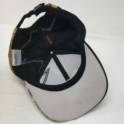 Kati Baseball Cap Black Mossy Oak Camo Pacific Fibre Products WA One Size Hat