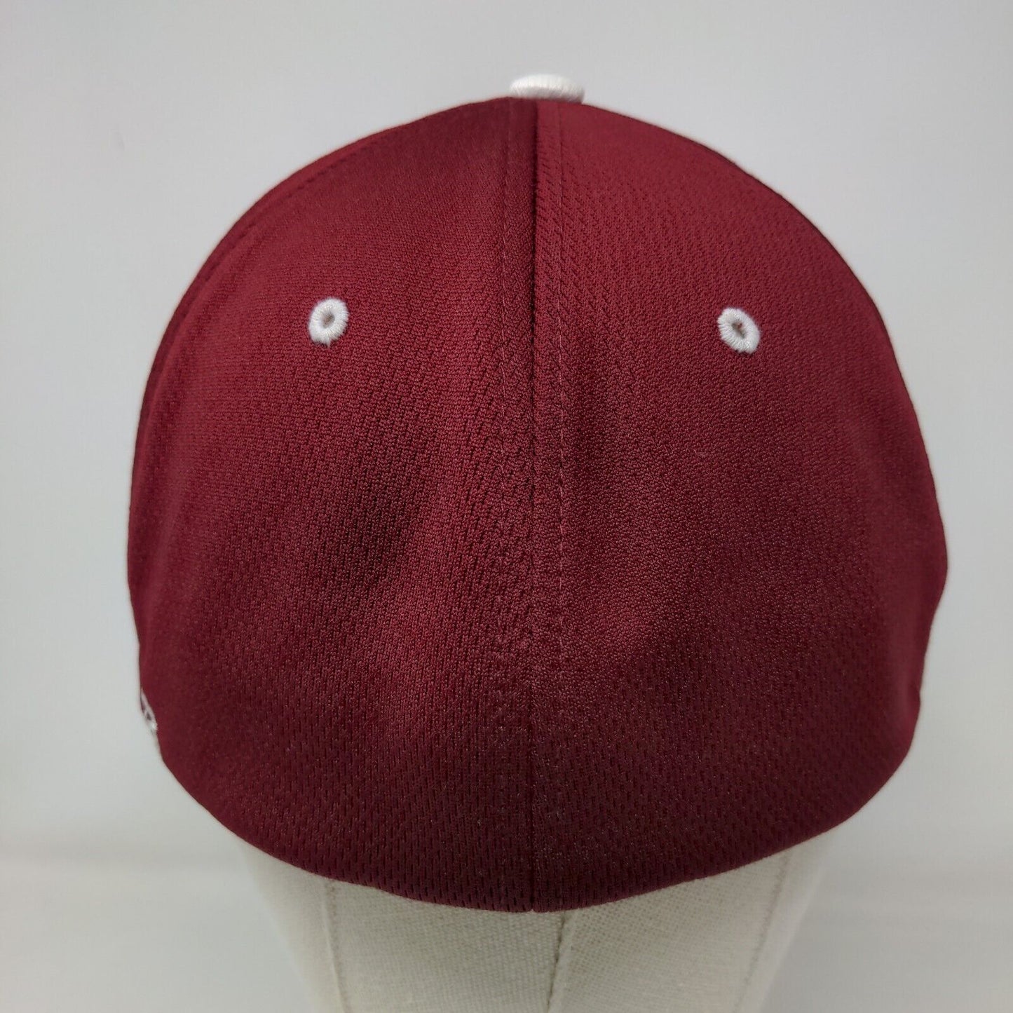 Richardson Men's Fitted Hat Red S-M Embroidered Big M Logo PATS 40