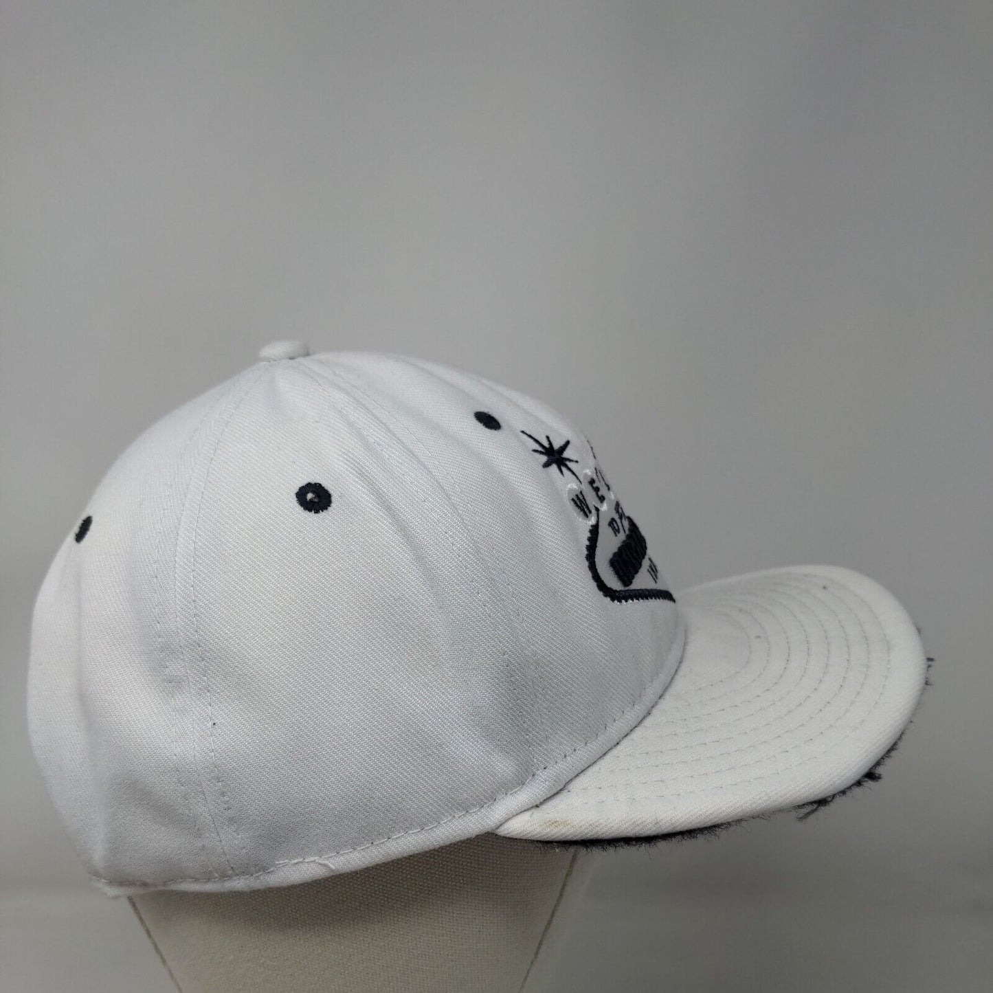 Welcome To Fabulous Indianapolis Indiana Snapback Hat White One Size New Era