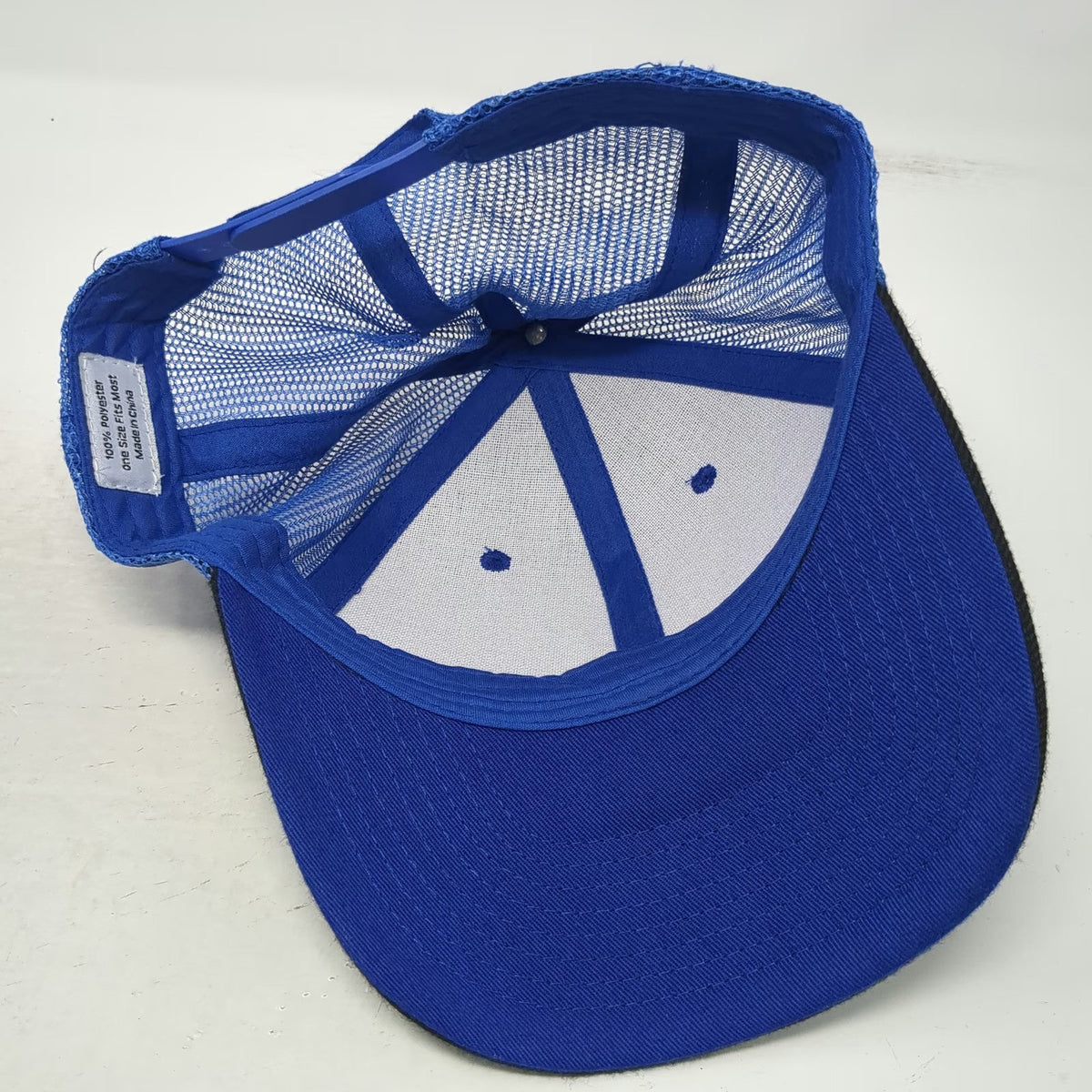 Music Theatre Of Idaho 2025 Company Member Black Blue OSFM Trucker Hat Mesh Brim
