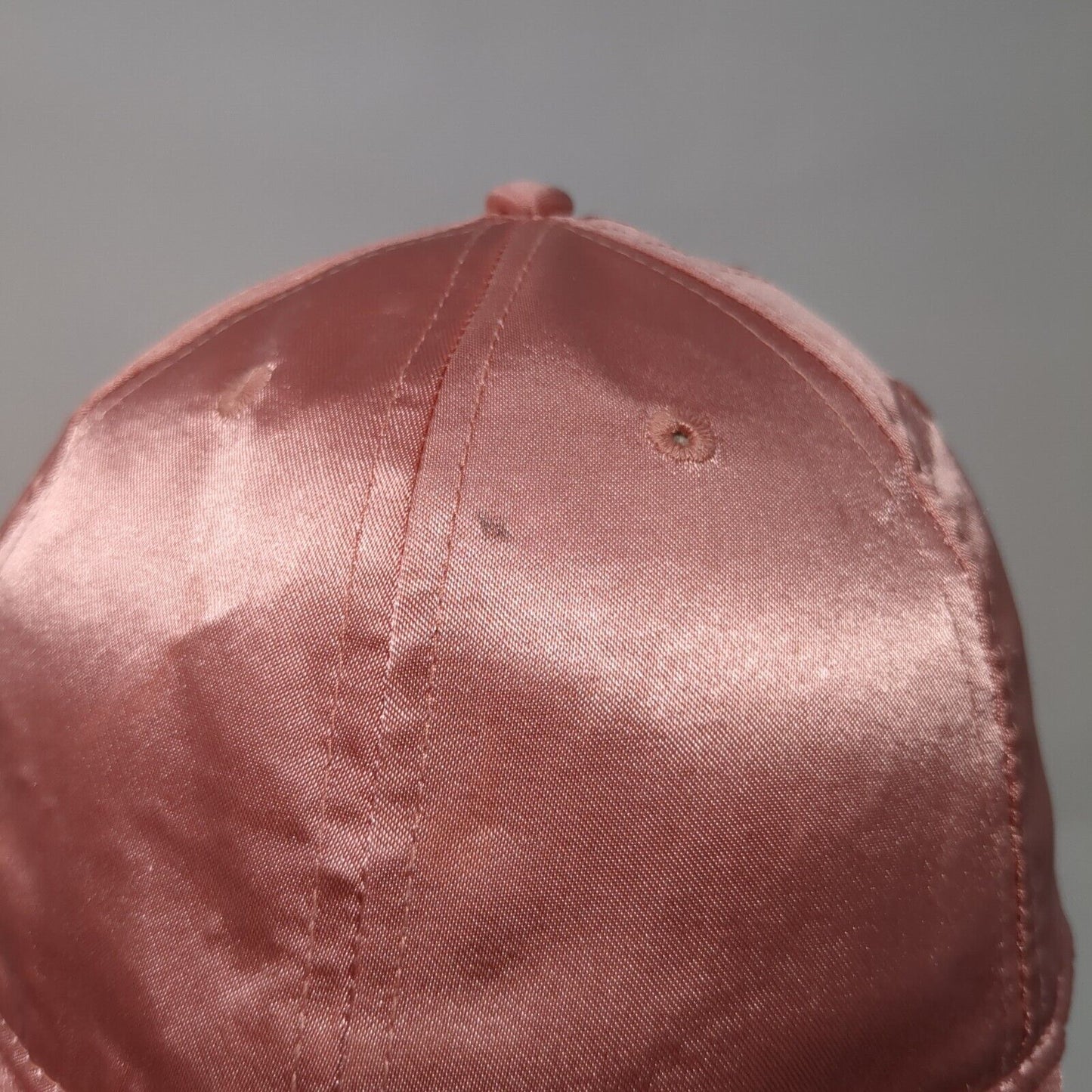Unbranded Slideback Hat Pink OSFM Solid Adjustable Blank 6 Panel