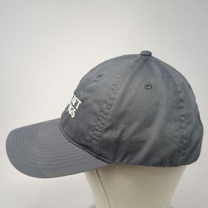 Nike Baseball Cap Gray One Size Dri-Fit Heritage86 Slideback Draft Kings Hat