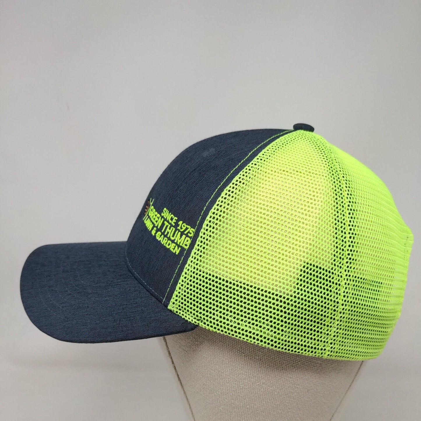 Green Thumb Snapback Trucker Hat Multi One Size Mesh Back Big Accessories