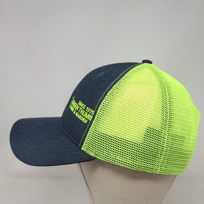 Green Thumb Snapback Trucker Hat Multi One Size Mesh Back Big Accessories