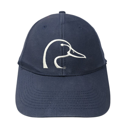 Ducks Unlimited Logo Snapback Hat Blue One Size Adjustable Embroidered