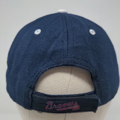 Mississippi Braves Strapback Hat Blue Embroidered Logo Minor Leagues MLB