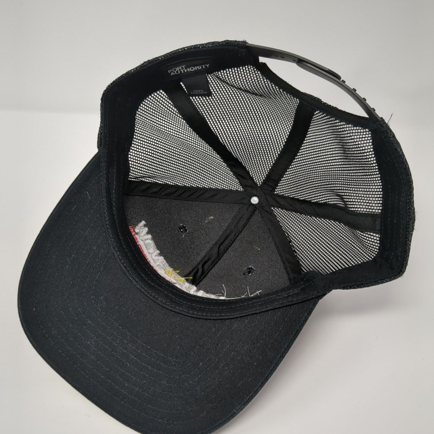 Right Now Heating Air Plumbing Trucker Hat Black One Size Mesh Back