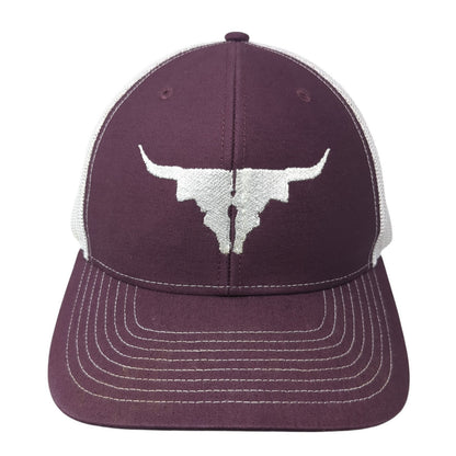 Texas Longhorns Trucker Hat Red One Size Adjustable Mesh Back Richardson