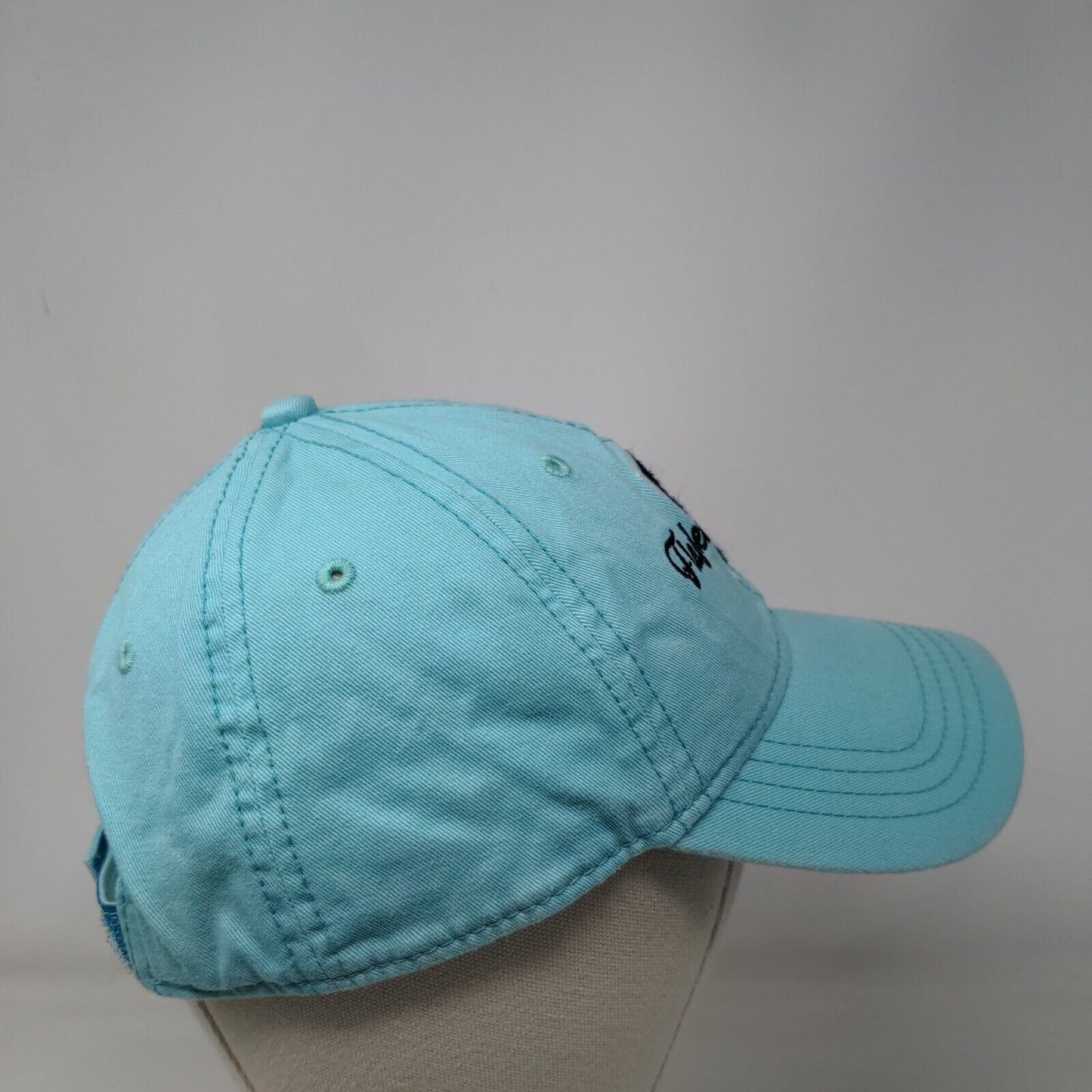 Flagler College Strapback Hat Blue One Size Embroidered 6 Panel Ouray