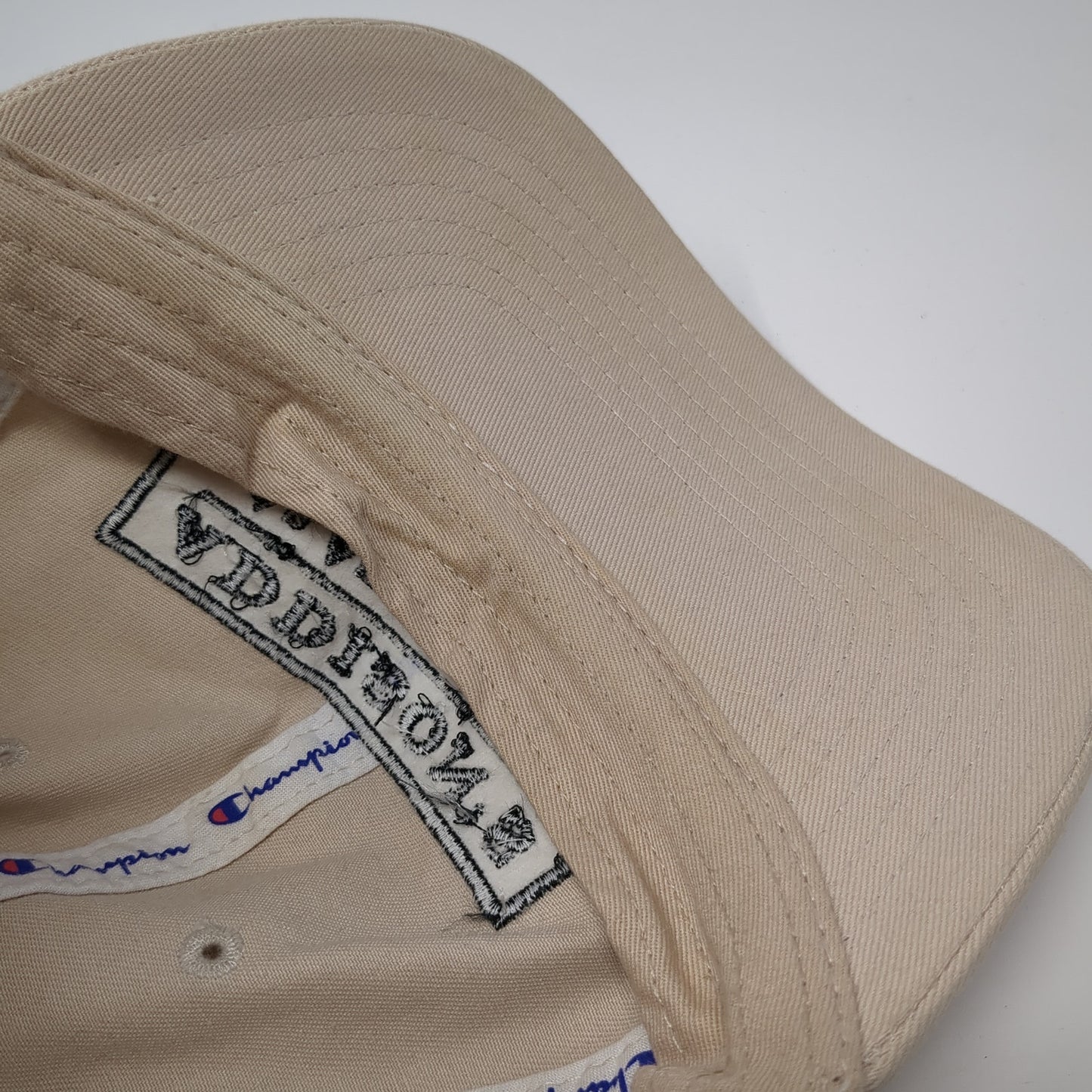 Addison's An American Grill Baseball Cap Beige One Size Adjustable Champion
