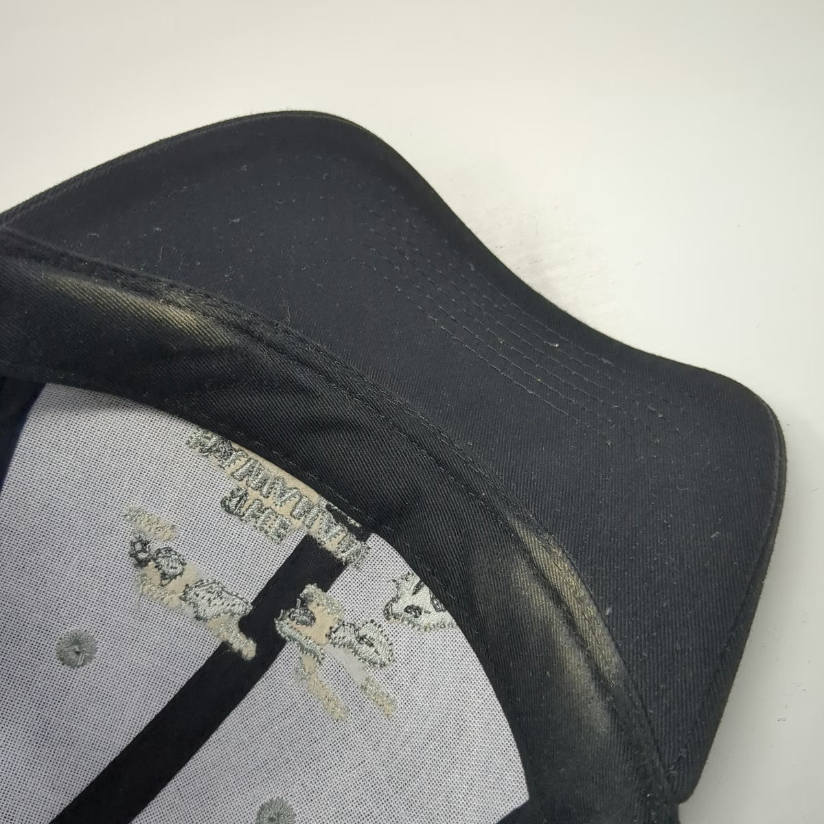 Surfware Baseball Cap Black One Size Hawaiian Islands Map Slideback Hat Cotton