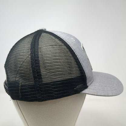ECHO Trucker Hat Gray OSFM Mesh Back Chainsaw Outdoor Power Equipment Snapback