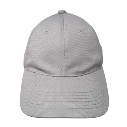 Starter Dri-Star Fitted Hat Gray One Size Embroidered Lightweight 6 Panel Blank