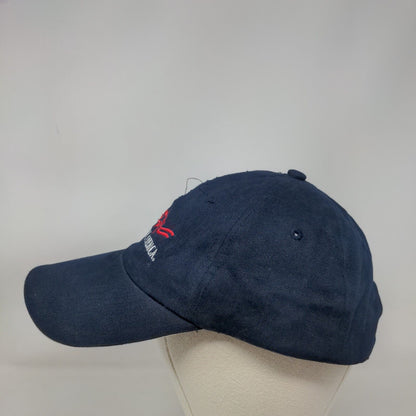 Mall of America Slideback Hat Blue One Size Embroidered Patriotic 6 Panel Seba