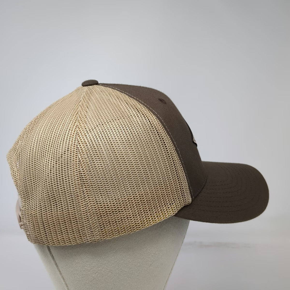 Yupoong Trucker Hat Brown One Size Roger Clyne Peacemakers Sonoran Born Patch