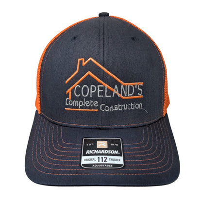 Copeland's Complete Construction Trucker Hat Multi OS Adjustable Richardson