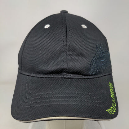 Tequila Patron Simply Perfect Slideback Hat Black OSFM Adjustable Embroidered