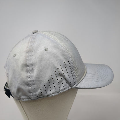 Mission Baseball Cap Gray One Size Cooling Wet to Cool Laser Cut Vent Hat