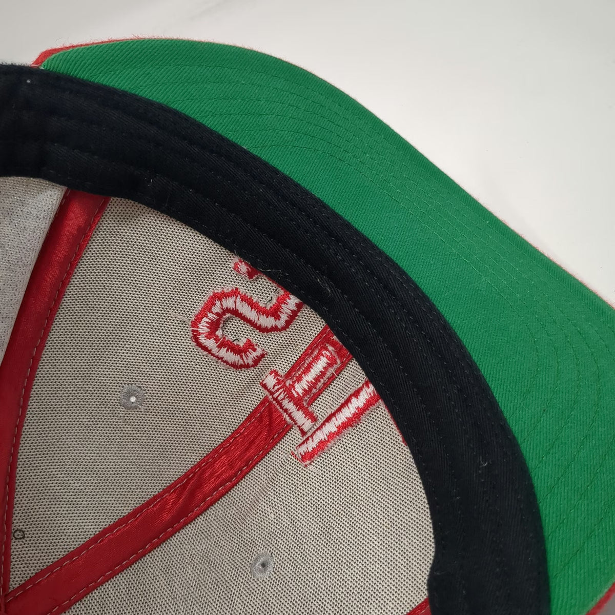 American Needle MLB St. Louis Cardinals Snapback Hat Gray Red One Size STL Cap