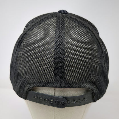 O'Brien Skis Corduroy Mesh Trucker Hat Black One Size Pebble Creek Airplane Pins