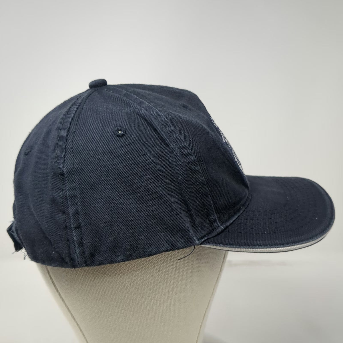 United States Coast Guard Embroidered Blue Strapback One Size Baseball Cap Hat