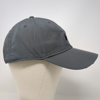 Nike Baseball Cap Gray One Size Hat Dri-Fit Legacy91 Strapback Swoosh Polyester