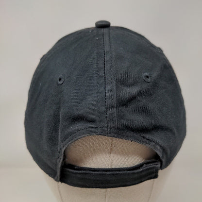 Cardinal Ritter Strapback Hat Black Embroidered School Logo 100% Cotton
