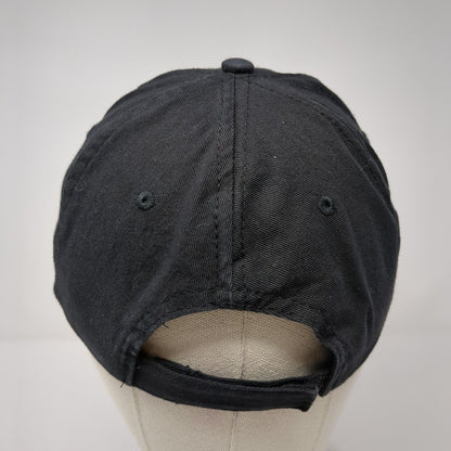 Car and Driver Strapback Hat Black One Size Adjustable Embroidered 6 Panel