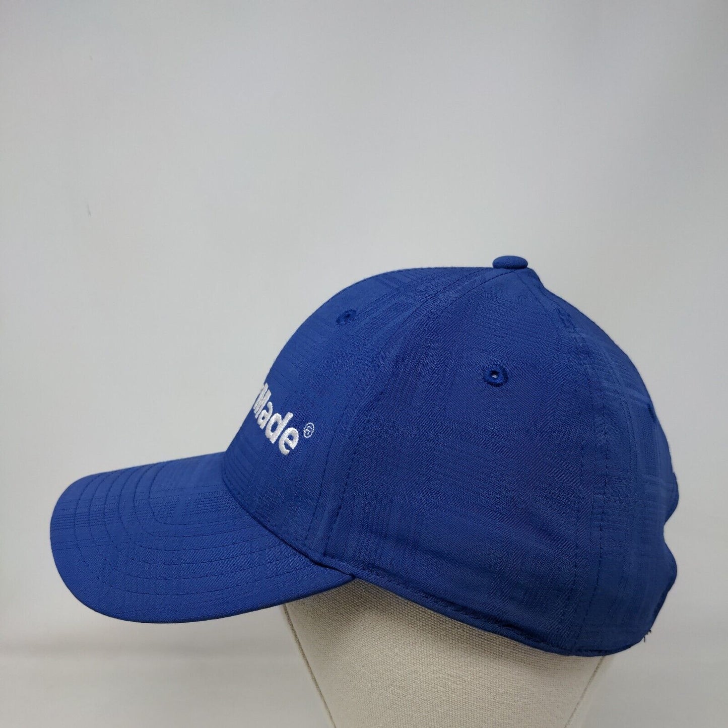 TaylorMade Strapback Hat Blue OSFA Embroidered Adjustable Adidas