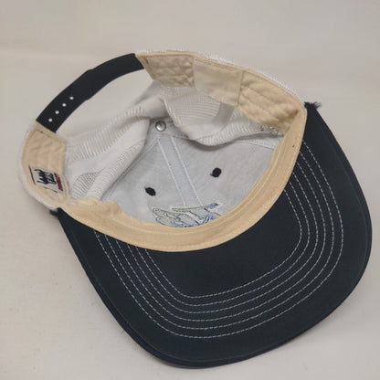 Fan Favorite Men's Snapback Mesh Back Hat Black Embroidered Tampa Bay Rays Logo