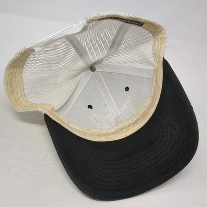 Richardson Trucker Hat Black One Size Brunson Masonry Mesh Snapback Style 112