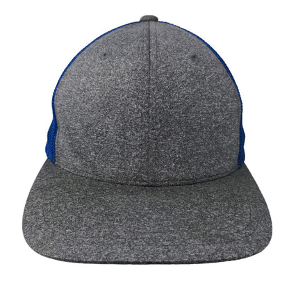 Port Authority Fitted Mesh Back Trucker Hat Multi S-M Flexfit Blank