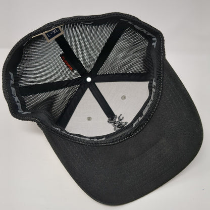 Browning Fitted Mesh Back Trucker Hat Multi L-XL Flexfit Embroidered