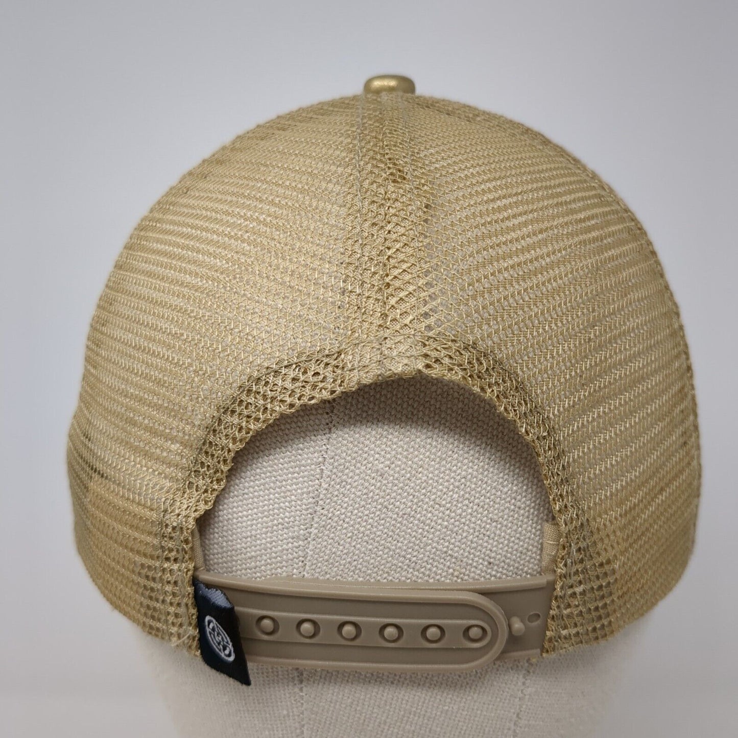 City Hunter Snapback Mesh Back Trucker Hat Multi One Size Metallic