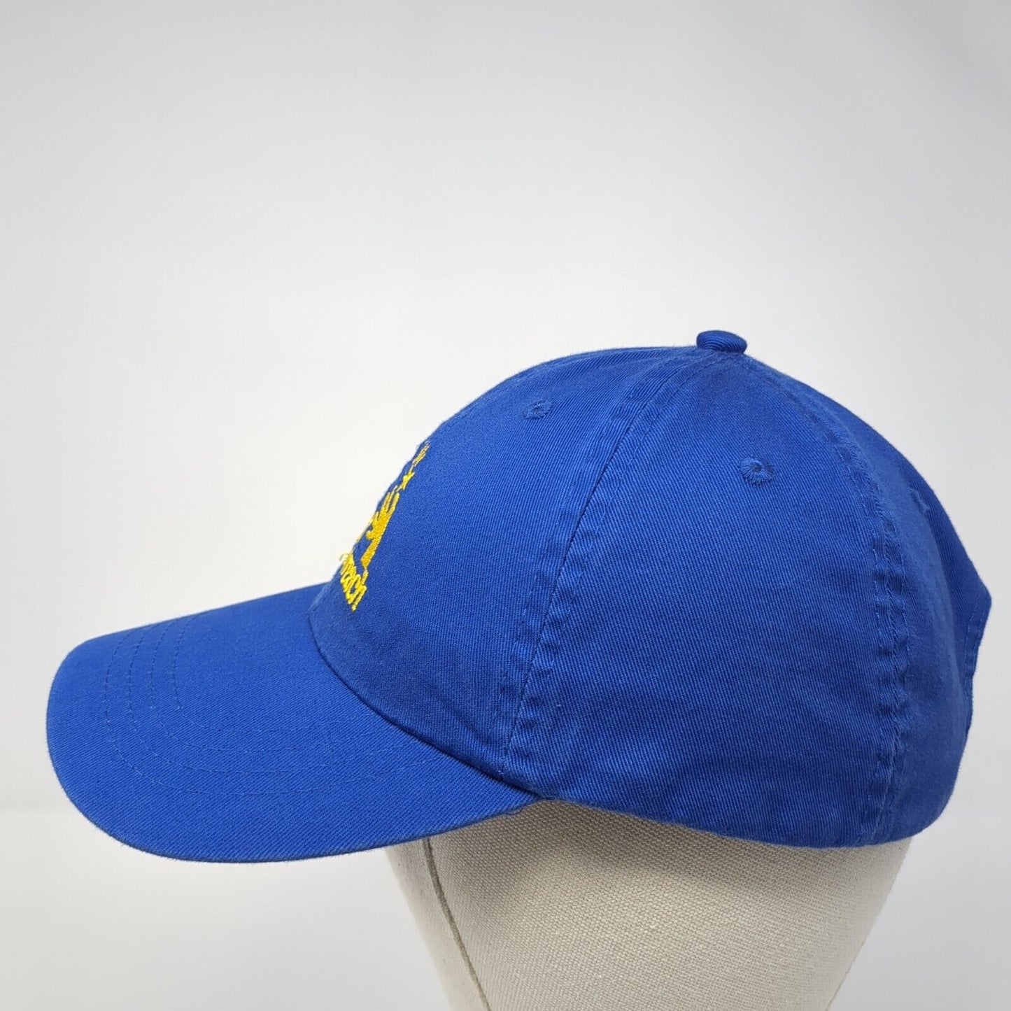 Star Outreach Strapback Hat Blue One Size Adjustable Embroidered Port & Company