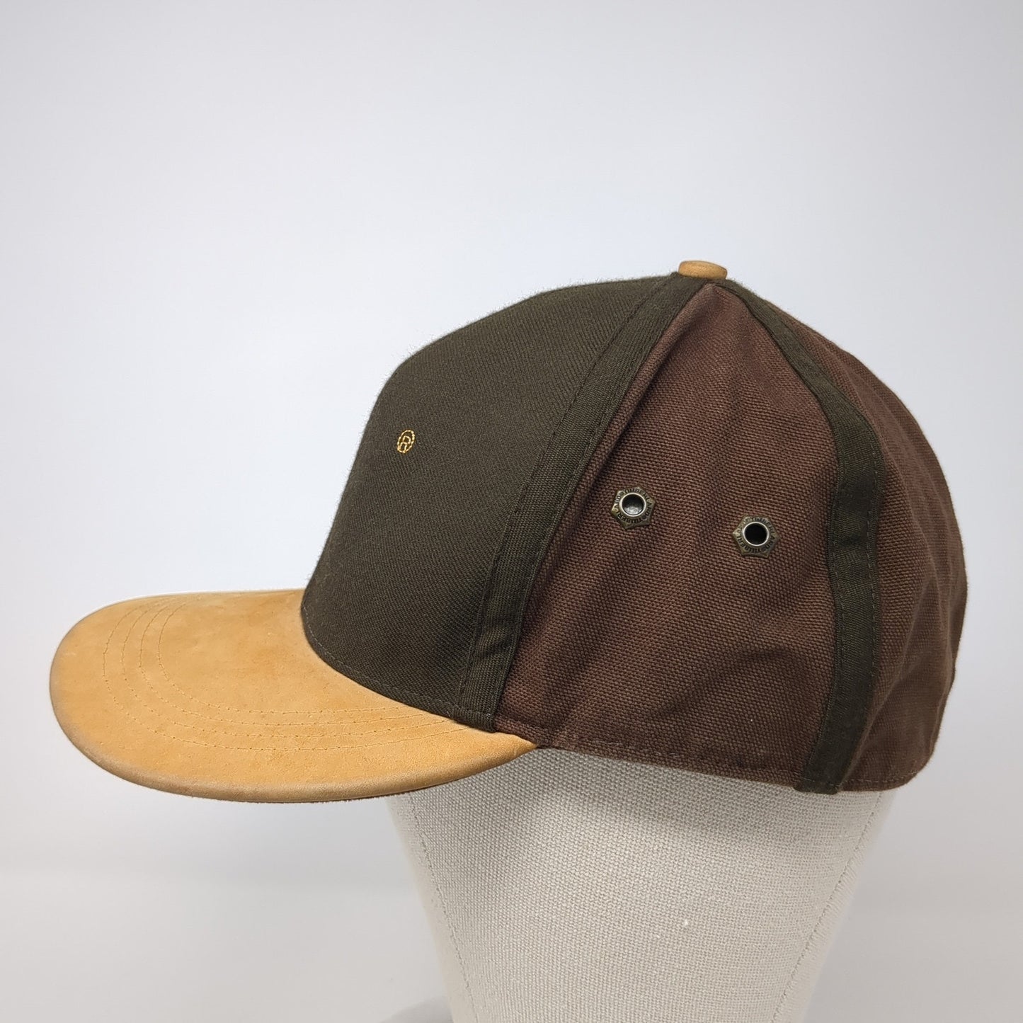 Timberland Fitted Hat Brown 7 1/4 Embroidered Logo Colorblock Outdoor