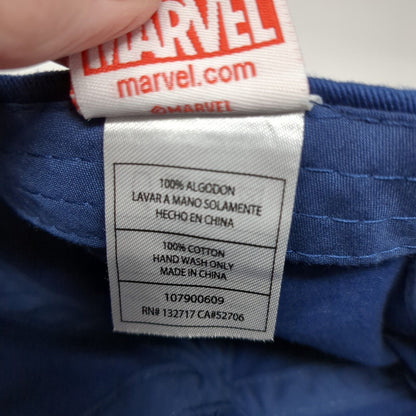 Guardians Of The Galaxy Bite Rocket Slideback Hat Blue OS Adjustable Marvel