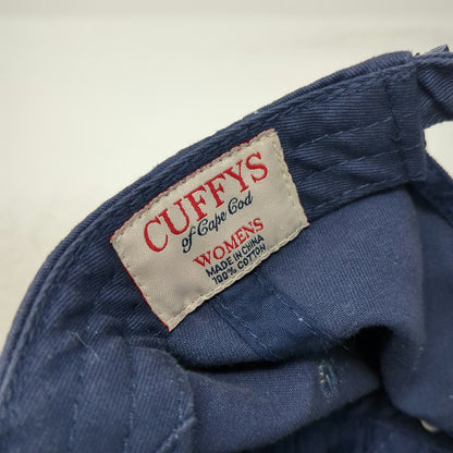 Cuffys Baseball Cap Blue Pink Womens Cape Cod Embroidered Cotton Slideback Hat