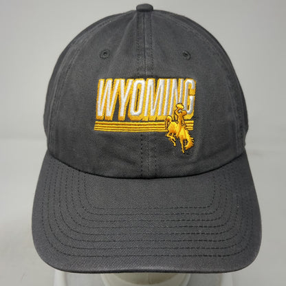 Top of the World Wyoming Cowboys NCAA Gray Gold White One Size Cap Adjustable