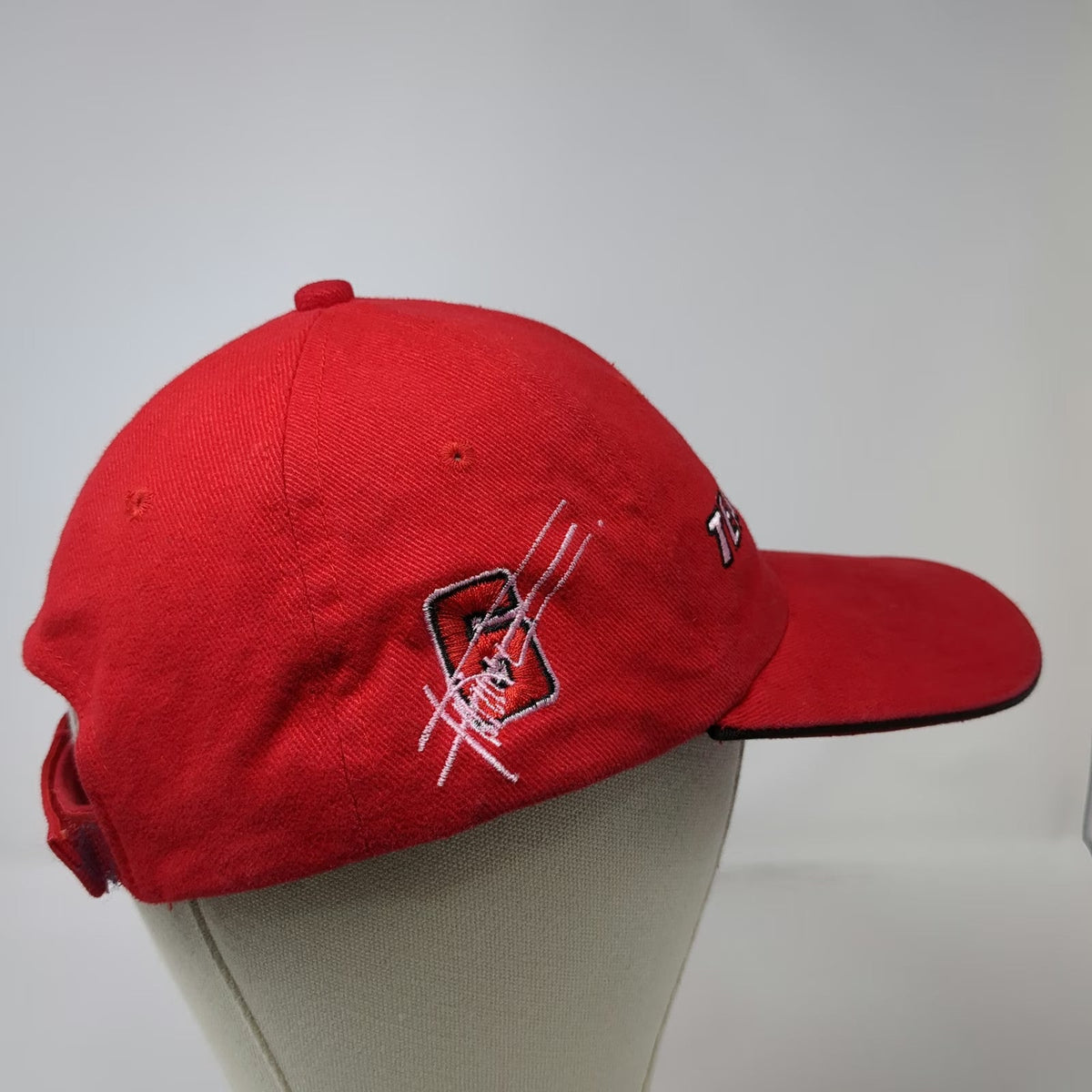 Team Penske Red Baseball Cap Hat One Size Strapback Embroidered Racing Signature
