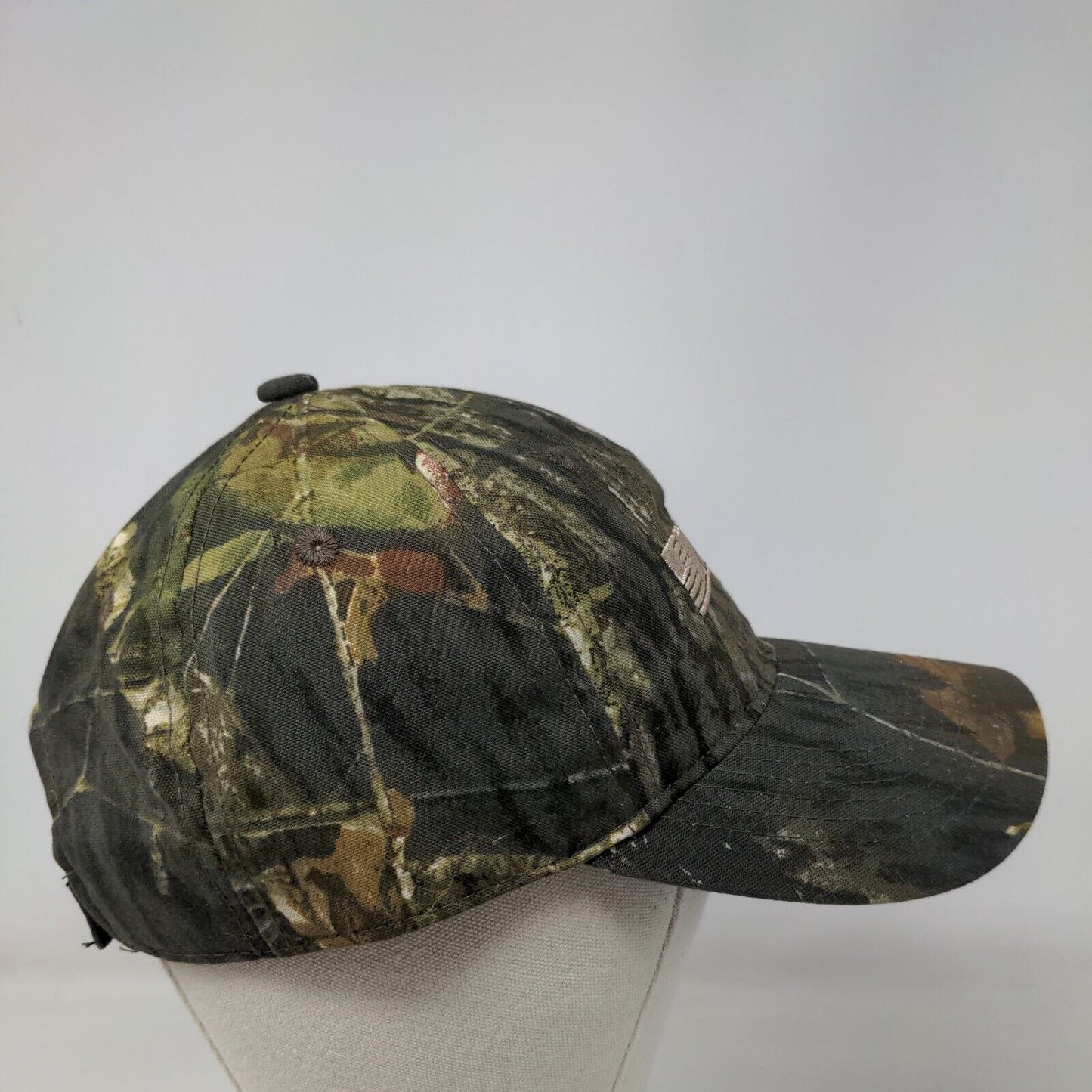 Metals USA Strapback Hat Camouflage OSFM Adjustable Embroidered Patriotic